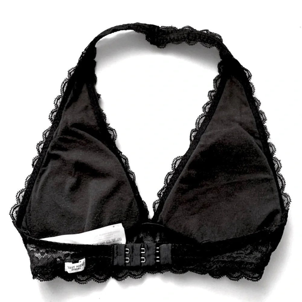 Gilly Hicks Lace Halter Neckline Bralette